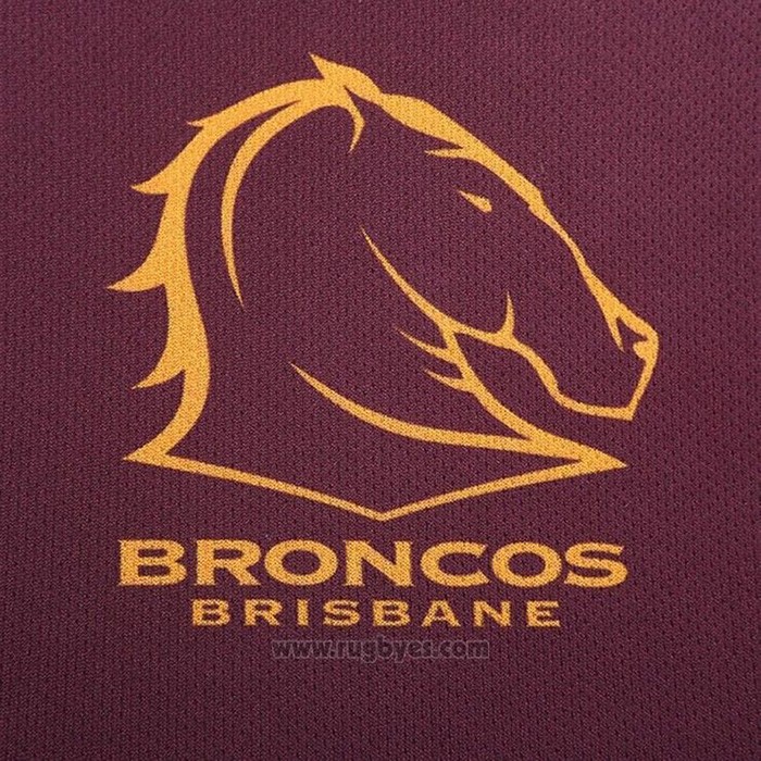 Camiseta Brisbane Broncos Rugby 2020 Entrenamiento